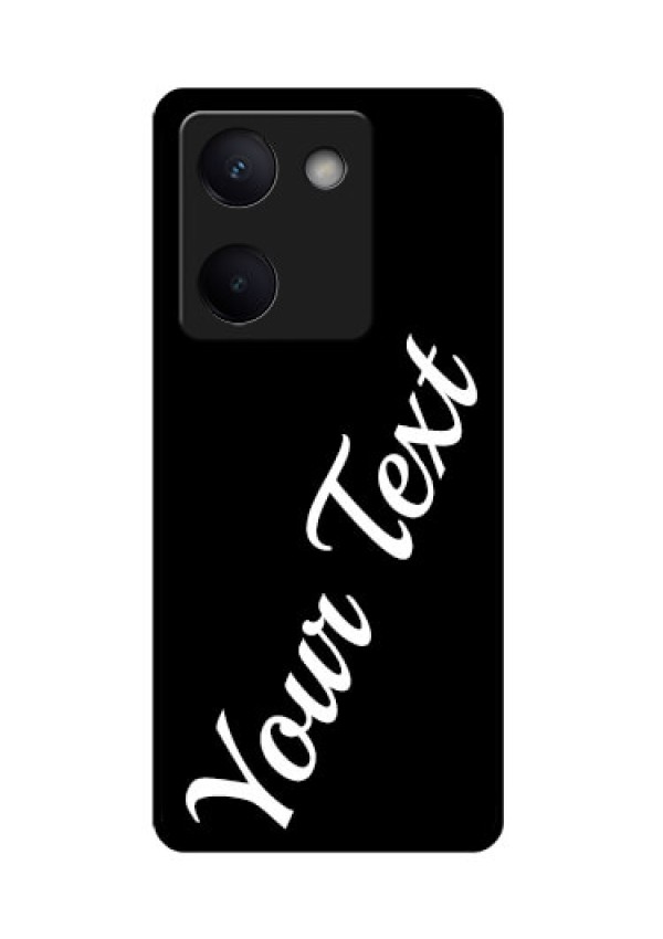 Vivo Y200 Pro 5G Custom Glass Phone Case - With Your Name Design