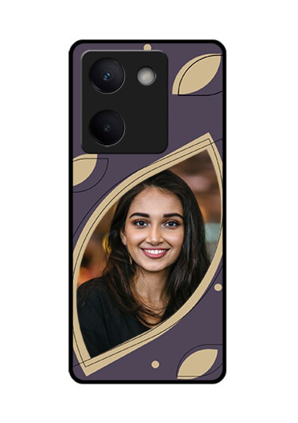 Vivo Y200 Pro 5G Custom Glass Phone Case - Falling Leaf Design