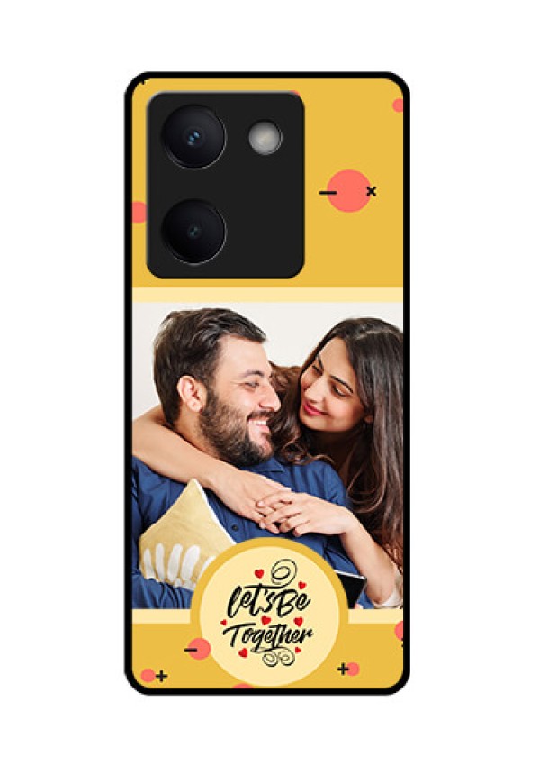 Vivo Y200 Pro 5G Custom Glass Phone Case - Lets Be Together Design