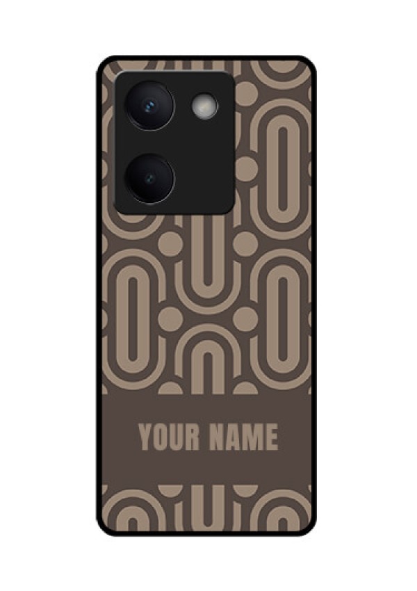 Vivo Y200 Pro 5G Custom Glass Phone Case - Captivating Zero Pattern Design