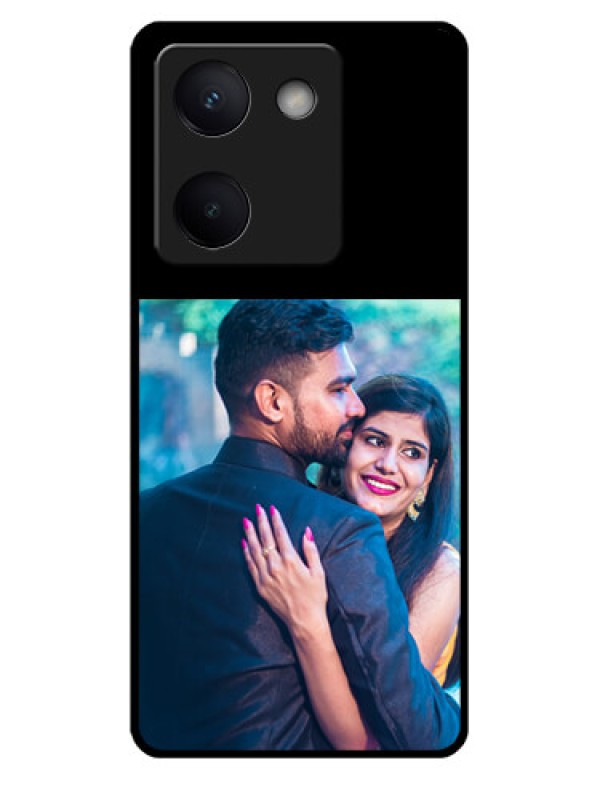 Custom Vivo Y200 Pro 5G Custom Glass Phone Case - Upload Full Picture With Custom Color Design