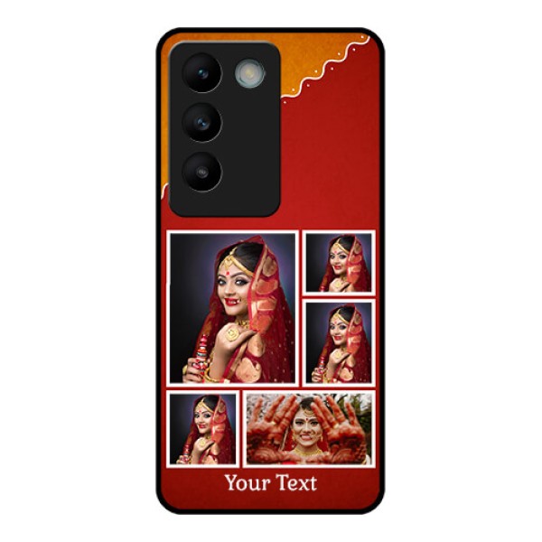 Vivo Y200E 5G Custom Glass Phone CaseWedding Pic Upload Design Vivo Y200E 5G Custom Glass Phone CaseWedding Pic Upload Design