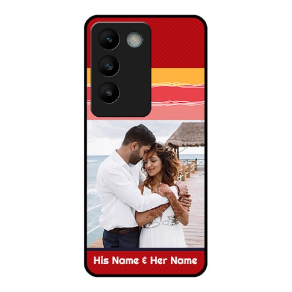 Vivo Y200E 5G Custom Glass Phone CaseColorful Case Design