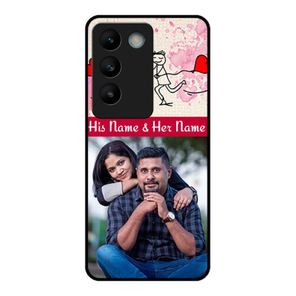 Vivo Y200E 5G Custom Glass Phone CaseYou And Me Case Design