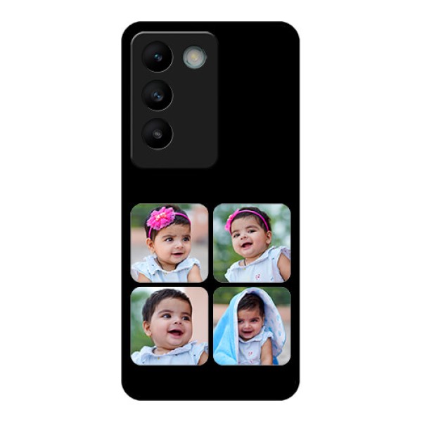 Vivo Y200E 5G Custom Glass Phone CaseMultiple Pictures Design