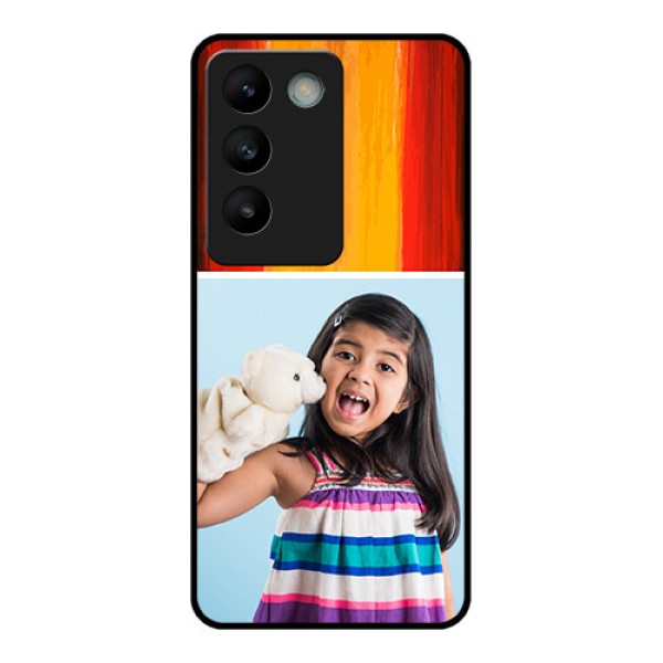 Vivo Y200E 5G Custom Glass Phone CaseMulti Color Design