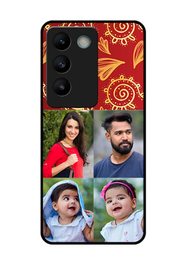 Vivo Y200E 5G Custom Glass Phone Case4 Image Traditional Design