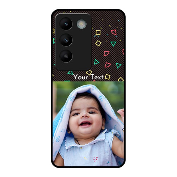 Vivo Y200E 5G Custom Glass Phone CaseWith Confetti Birthday Design Vivo Y200E 5G Custom Glass Phone CaseWith Confetti Birthday Design
