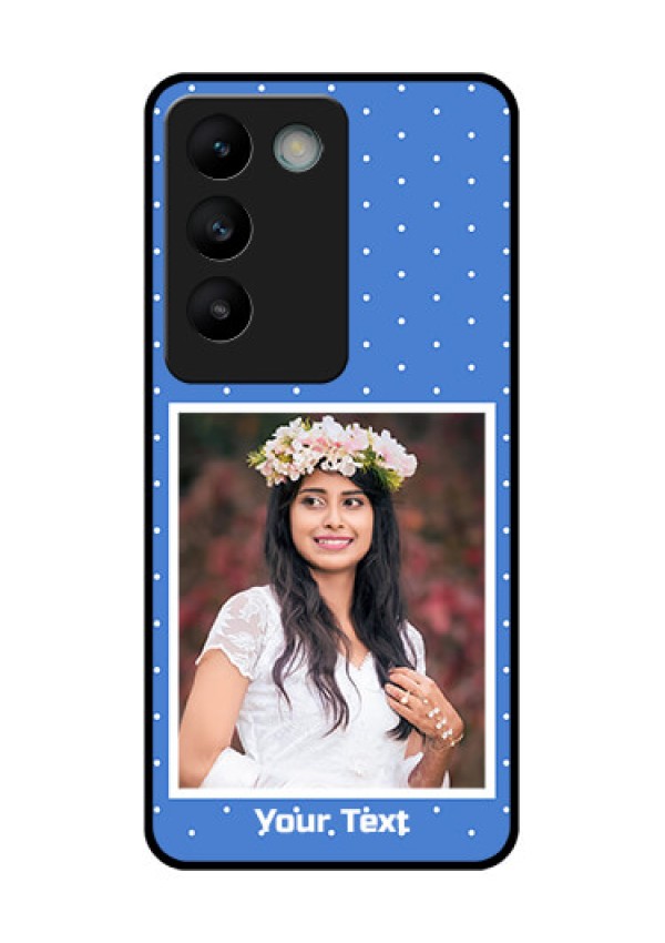 Vivo Y200E 5G Custom Glass Phone CasePolka Dots Design