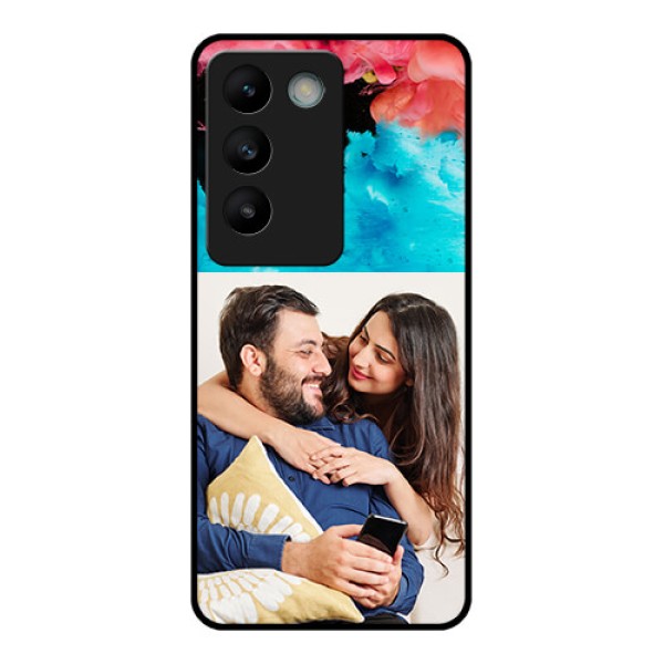 Vivo Y200E 5G Custom Glass Phone CaseQuote With Acrylic Painting Design Vivo Y200E 5G Custom Glass Phone CaseQuote With Acrylic Painting Design