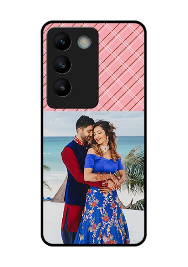 Vivo Y200E 5G Custom Glass Phone CaseTogether Forever Design