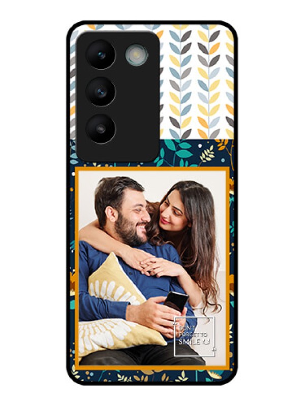 Custom Vivo Y200E 5G Custom Glass Phone CasePattern Design