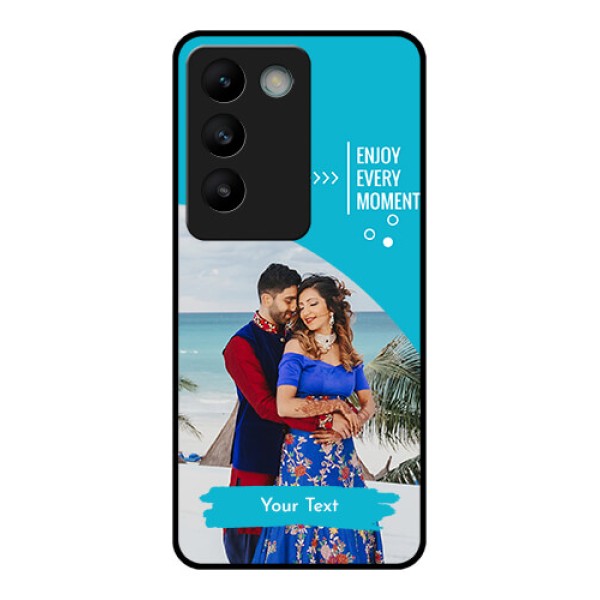Vivo Y200E 5G Custom Glass Phone CaseHappy Moment Design