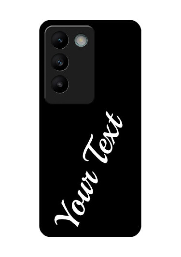 Vivo Y200E 5G Custom Glass Phone CaseWith Your Name Design