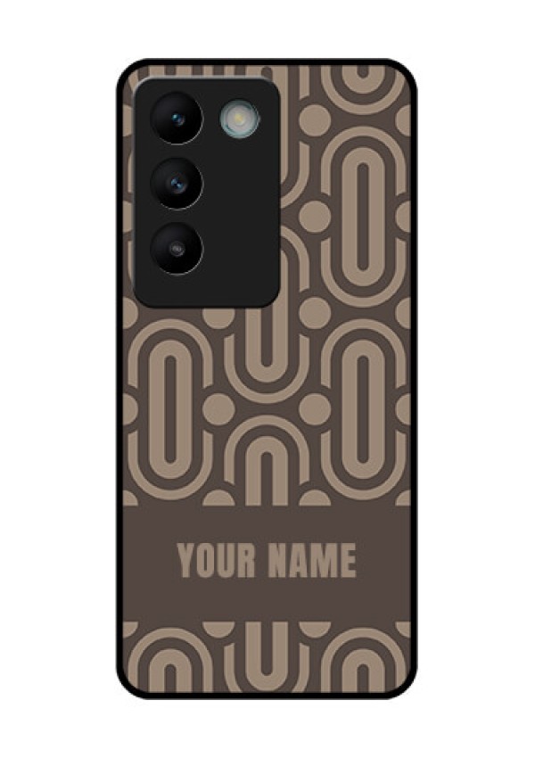 Vivo Y200E 5G Custom Glass Phone CaseCaptivating Zero Pattern Design