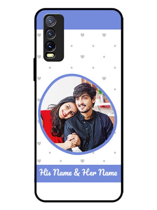 Custom Vivo Y20I Photo Printing on Glass Case  - Premium Case Design