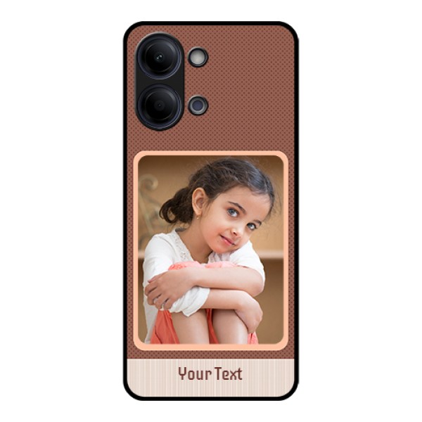Vivo Y21 5G Custom Glass Phone Case - Simple Pic Upload Design