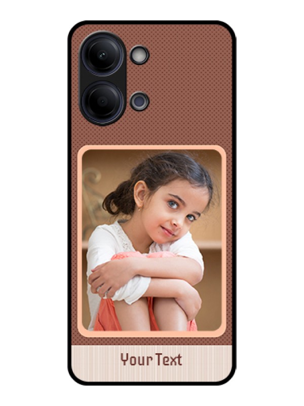 Custom Vivo Y21 5G Custom Glass Phone Case - Simple Pic Upload Design