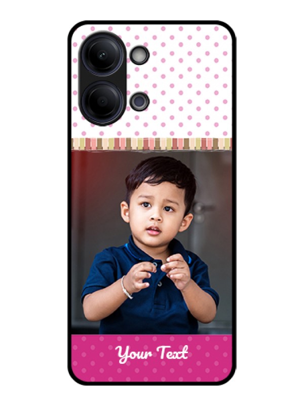 Custom Vivo Y21 5G Custom Glass Phone Case - Cute Girls Cover Design
