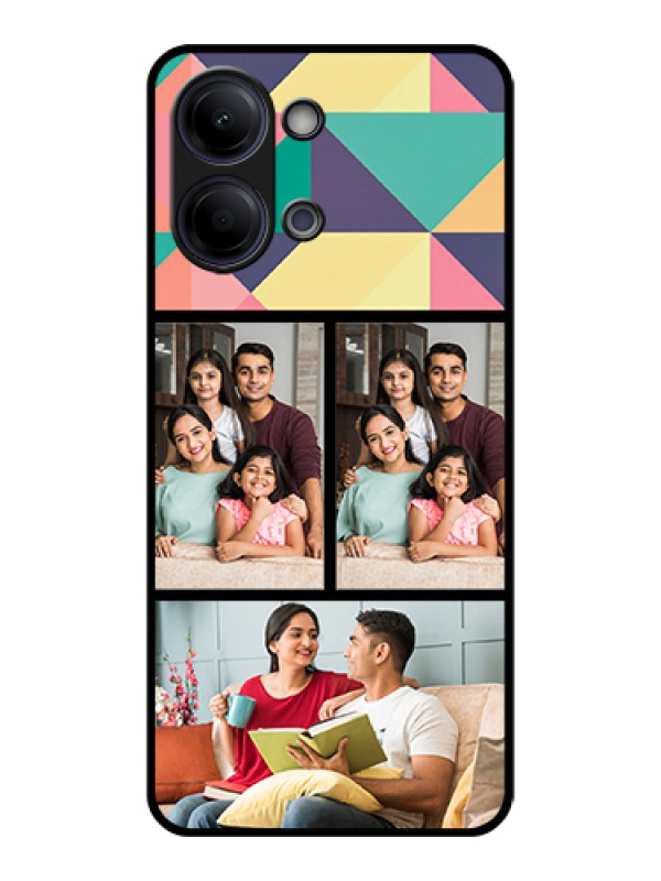 Custom Vivo Y21 5G Custom Glass Phone Case - Bulk Pic Upload Design