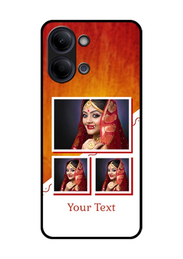 Vivo Y21 5G Custom Glass Phone Case - Wedding Memories Design