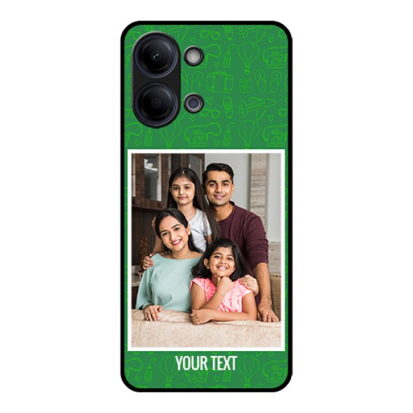 Vivo Y21 5G Custom Glass Phone Case - Picture Upload Design