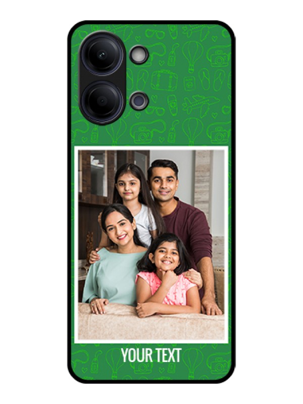 Custom Vivo Y21 5G Custom Glass Phone Case - Picture Upload Design