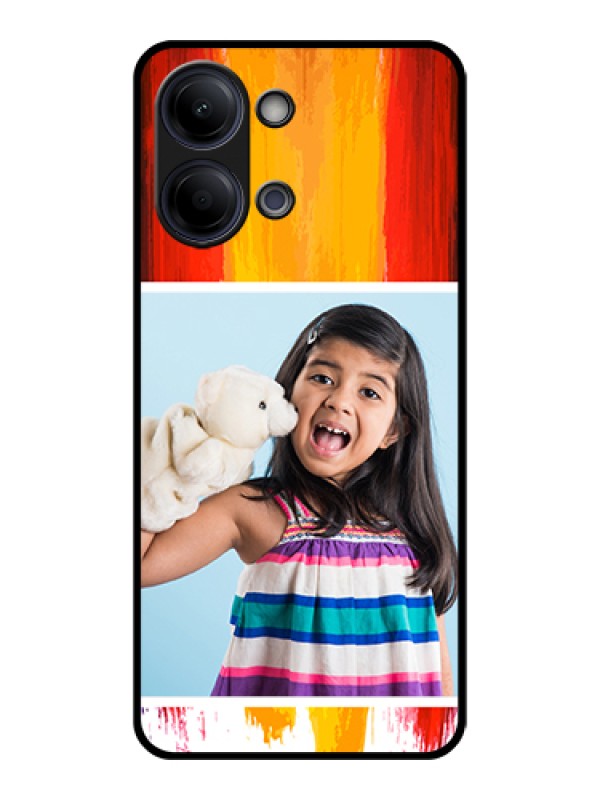 Custom Vivo Y21 5G Custom Glass Phone Case - Multi Color Design