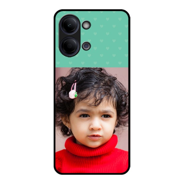Vivo Y21 5G Custom Glass Phone Case - Lovers Picture Design
