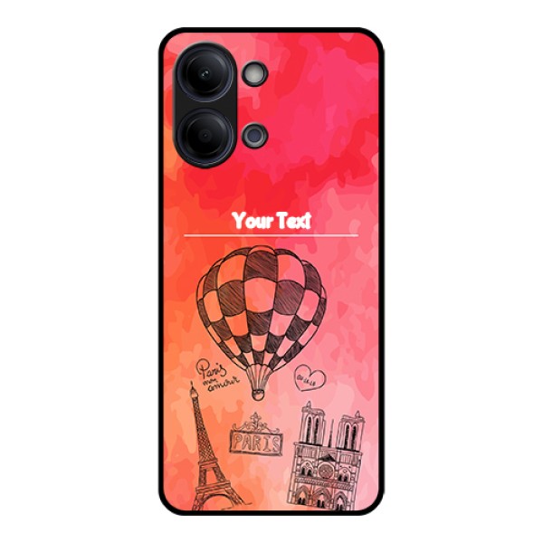 Vivo Y21 5G Custom Glass Phone Case - Paris Theme Design