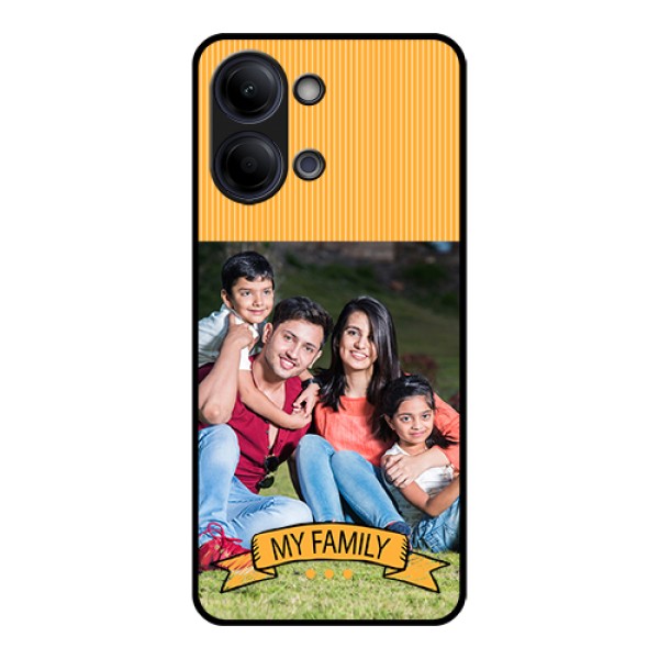 Vivo Y21 5G Custom Glass Phone Case - My Family Design