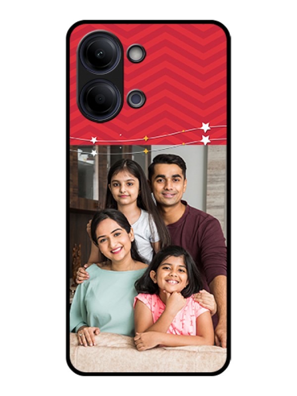 Custom Vivo Y21 5G Custom Glass Phone Case - Happy Family Design