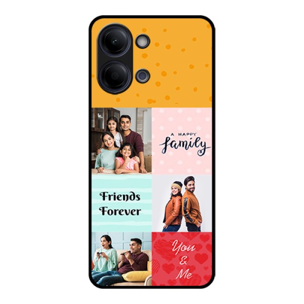Vivo Y21 5G Custom Glass Phone Case - Images With Quotes Design