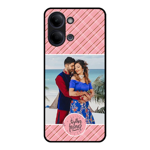 Vivo Y21 5G Custom Glass Phone Case - Together Forever Design