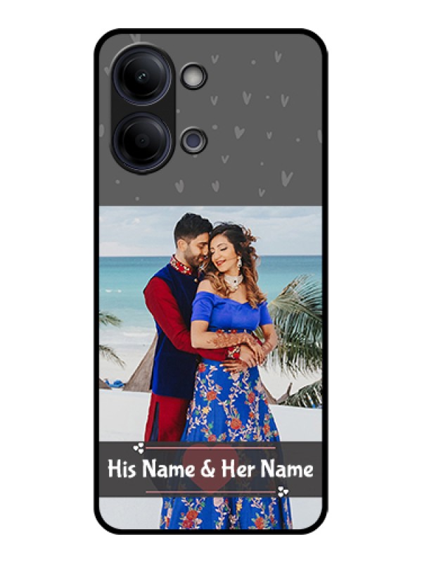 Custom Vivo Y21 5G Custom Glass Phone Case - Buy Love Design With Photo Online
