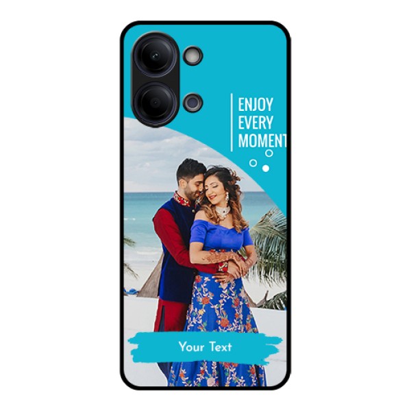 Vivo Y21 5G Custom Glass Phone Case - Happy Moment Design