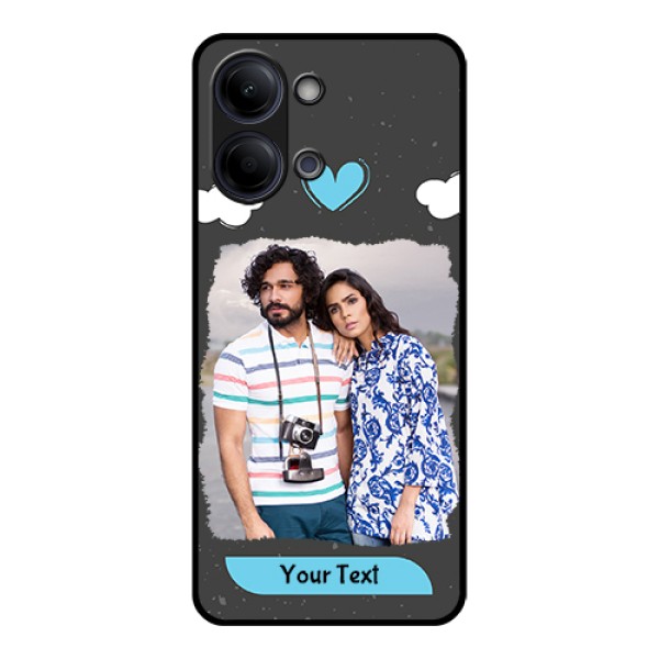 Vivo Y21 5G Custom Glass Phone Case - Splashes With Love Doodles Design Vivo Y21 5G Custom Glass Phone Case - Splashes With Love Doodles Design