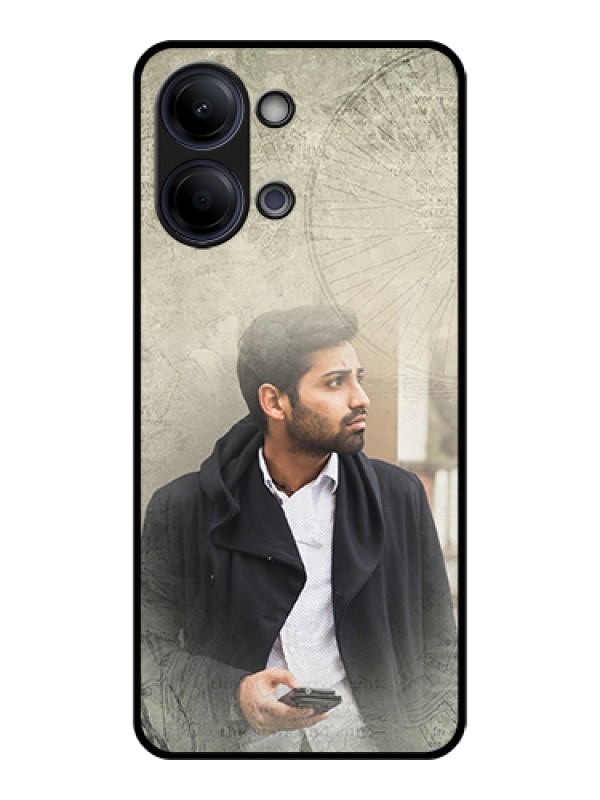 Custom Vivo Y21 5G Custom Glass Phone Case - With Vintage Design