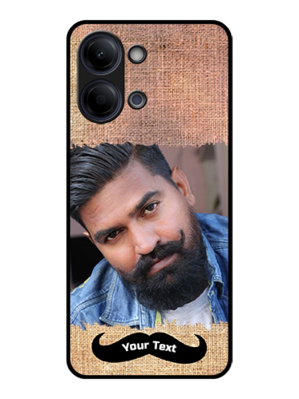 Custom Vivo Y21 5G Custom Glass Phone Case - With Texture Design