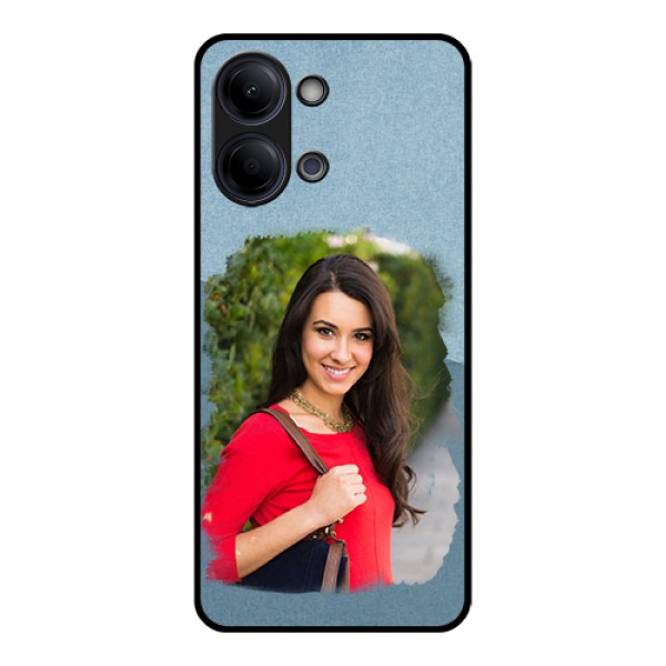Vivo Y21 5G Custom Glass Phone Case - Grunge Line Art Design
