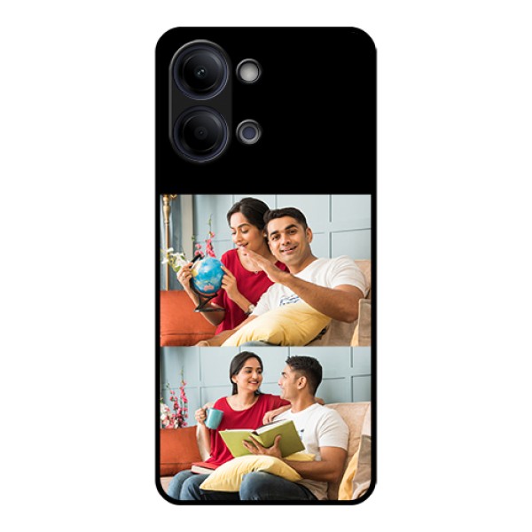 Vivo Y21 5G Custom Glass Phone Case - 2 Images Design