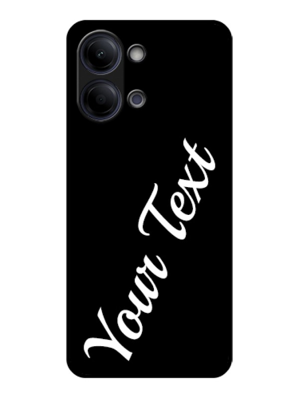 Custom Vivo Y21 5G Custom Glass Phone Case - With Your Name Design