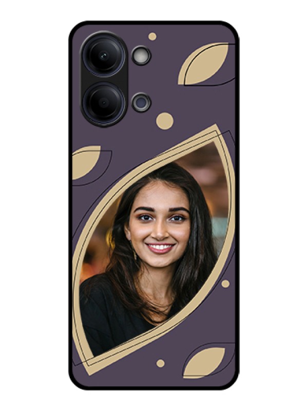 Custom Vivo Y21 5G Custom Glass Phone Case - Falling Leaf Design