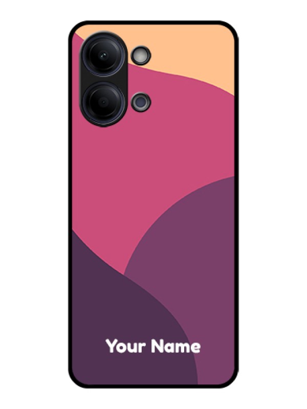 Custom Vivo Y21 5G Custom Glass Phone Case - Mixed Multi - Colour Abstract Art Design