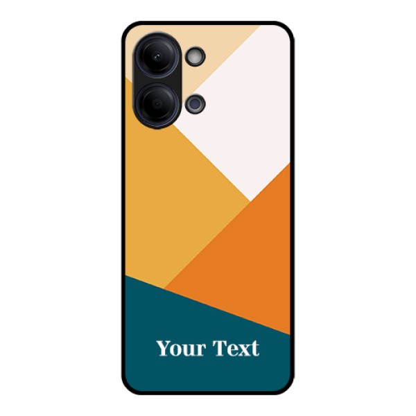 Vivo Y21 5G Custom Glass Phone Case - Stacked Multi - Colour Design Vivo Y21 5G Custom Glass Phone Case - Stacked Multi - Colour Design