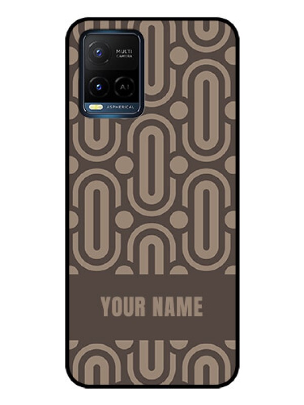 Custom Vivo Y21 Custom Glass Phone Case - Captivating Zero Pattern Design