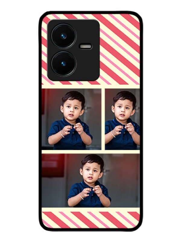 Custom Vivo Y22 Personalized Glass Phone Case - Picture Upload Mobile Case Design
