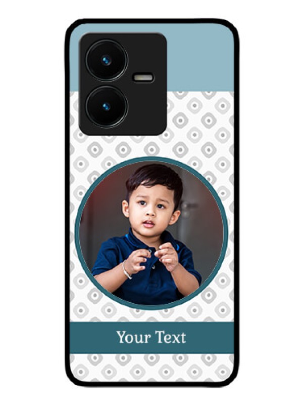 Custom Vivo Y22 Personalized Glass Phone Case - Premium Cover Design