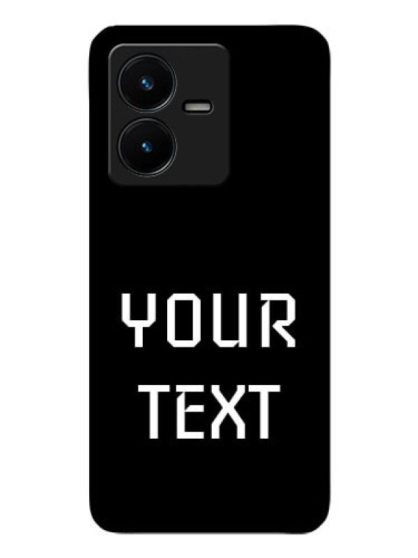 Custom Vivo Y22 Your Name on Glass Phone Case