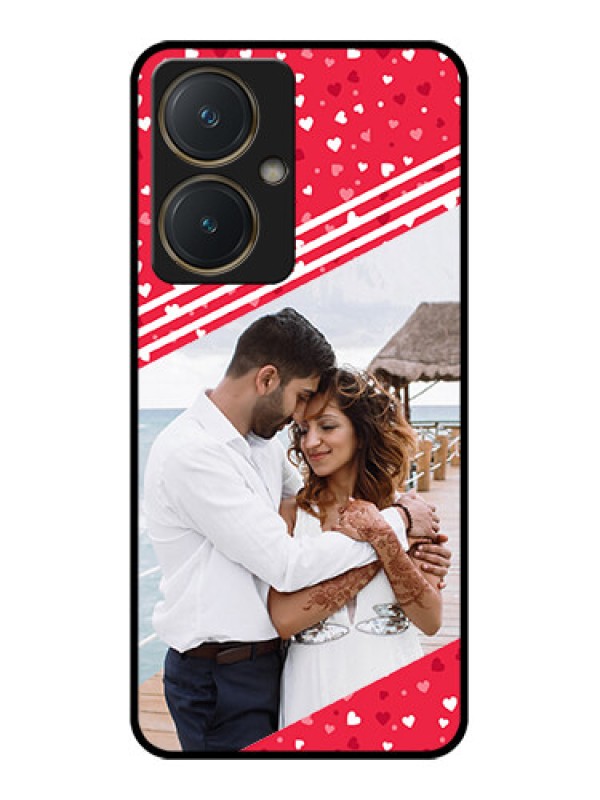 Custom Vivo Y27 Custom Glass Phone Case - Valentines Gift Design